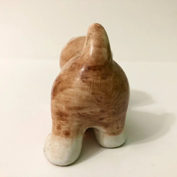 Vintage Lego Japan Set of 2 Cat Figurines 3.5 Inch Long Kitten Figures Flaw - Picture 13 of 16